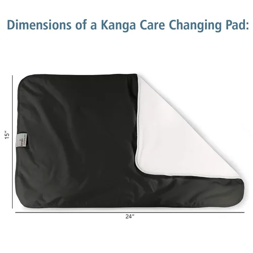 Vista 3 de Kanga Care Reusable Absorbent & Waterproof Changing Pad 24" x 15" - Aspenglow