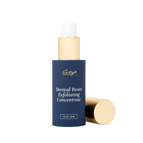 Vista 7 de City Beauty Concentrado exfoliante Dermal Reset - Exfoliante facial diario de ácido láctico AHA - Solución para arrugas, textura, decoloración