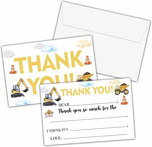 Vista 13 de Tarjetas de agradecimiento de camiones monstruo, tarjeta de agradecimiento con espacio para rellenar con temática de Monster Jam, notas