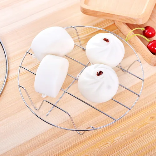 Vista 8 de Steamer Rack for Cooking Food and Eggs with Feet Stainless Steel