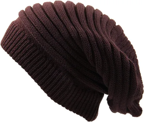 Vista 21 de RW Rasta larga Slinky Beanie Sombreros