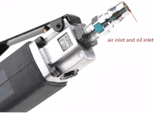 Vista 5 de Sierra neumática de cuerpo de aire Cortador alternativo Cortadora de corte de aserrado, 10000 RPM, para cortar aluminio, plástico, fibra de vidrio