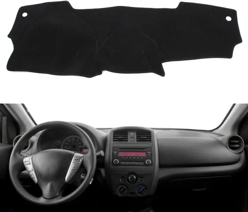 Vista 6 de Coche auto cubierta de tablero interior tablero Mat para Nissan Versa 2012-2018