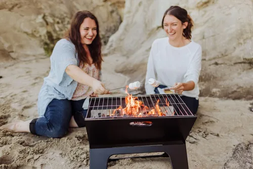 Vista 3 de NFL X-Grill - Parrilla portátil para acampar