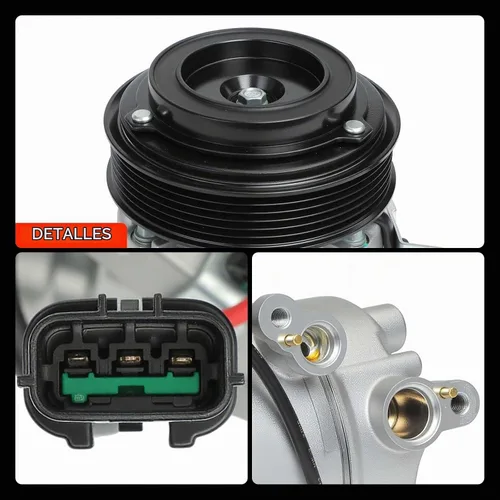 Vista 9 de A-Premium Compresor de aire acondicionado AC con embrague Compatible con Hyundai Elantra 2.0L 2017-2020