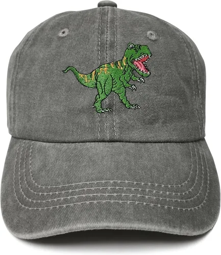 Vista 31 de Gorras de béisbol bordadas con animales para niño y niña