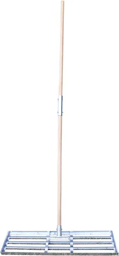 Vista 7 de Standard Golf Levelawn Tool - Rastrillo de nivelación de césped de 18 pulgadas con mango de 48 pulgadas Nivela campos de golf, césped y jardines