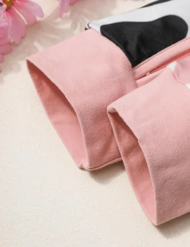 Vista 5 de Ropa de bebé recién nacida para bebé niña de manga larga con volantes y diadema