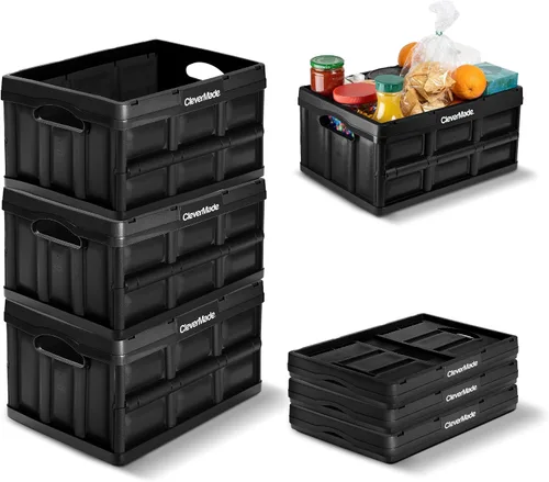 Vista 14 de Contenedor para almacenamiento plegable CleverCrates, de CleverMade
