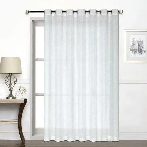 Vista 12 de Everyday Celebration Cortinas de ventana 100% opacas para puerta corrediza de ventana, cortinas opacas con forro térmico, cortinas con ojales