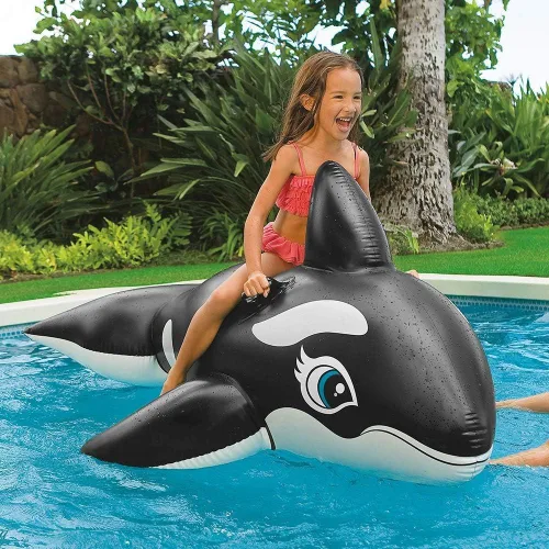 Vista 2 de Ballena Flotador Para Niños 76x47