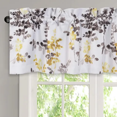 Vista 11 de H.VERSAILTEX Cenefa para ventanas de cocina, baño, sala de estar, dormitorio, cenefa opaca con aislamiento térmico y bolsillo para barra, 52