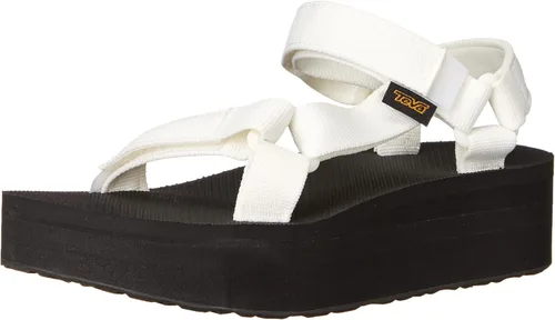 Vista 41 de Sandalia Teva de plataforma universal para mujer Balance Oliva Quemada