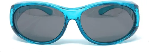 Vista 12 de The Boca - Gafas de sol polarizadas coloridas para mujer, ovaladas, rectangulares, para usar sobre gafas
