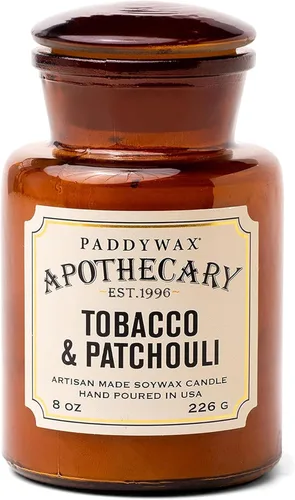 Vista 13 de Paddywax Artisan Apothecary - Vela perfumada con tapa en tarro de vidrio reutilizable, vela de soja de combustión limpia con aproximadamente 54