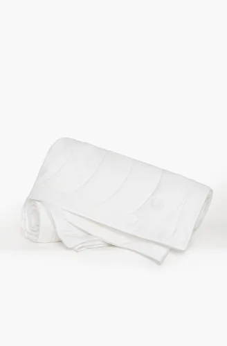 Vista 5 de Buffy Breeze Comforter - Edredón suave 100% lyocell de eucalipto, refrescante, blanco, relleno de edredón de verano ligero con pestañas