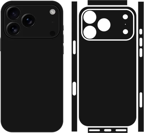 Vista 6 de Película protectora negra compatible con iPhone (para 15 Plus)