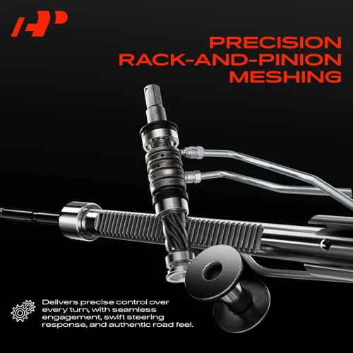 Vista 14 de A-Premium - Cremallera y piñón de dirección hidráulica compatible con Volkswagen Jetta 2000-2005, Golf 2000-2006, Beetle 1998-2010 Compatible