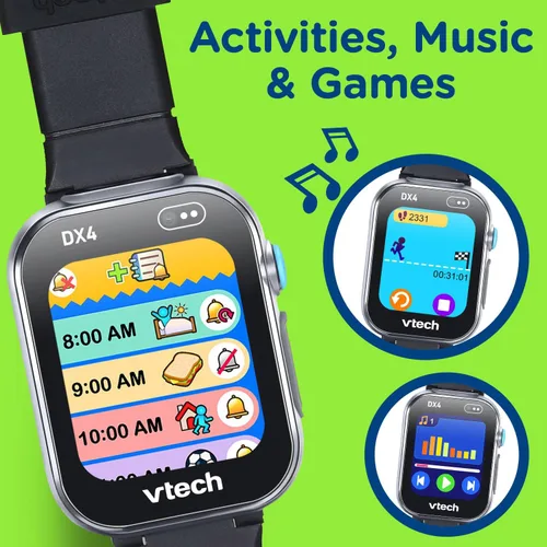 Vista 4 de VTech Kidizoom - Reloj inteligente DX4, negro