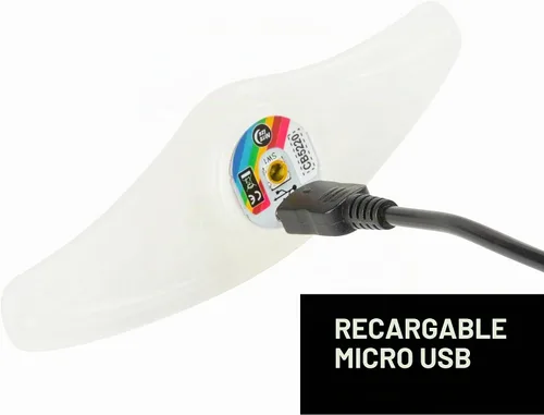 Vista 8 de Nite IZE SpokeLit - Luz de rueda para bicicleta para visibilidad y seguridad, luces LED para ruedas de bicicleta, luz de rueda de bicicleta, batería