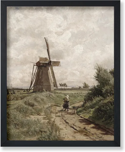 Vista 30 de Poster Master Póster vintage de la costurera, impresión retro de modista, bellas artes, arte impresionista, regalo para hombres y mujeres, gran