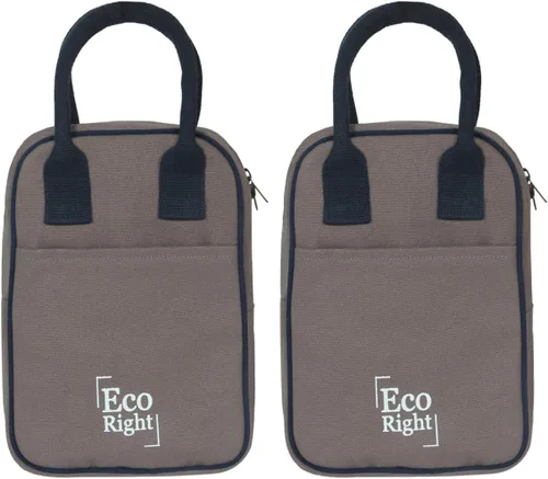 Vista 11 de Eco Right Lonchera aislada para mujer, lonchera de trabajo para hombres, adultos