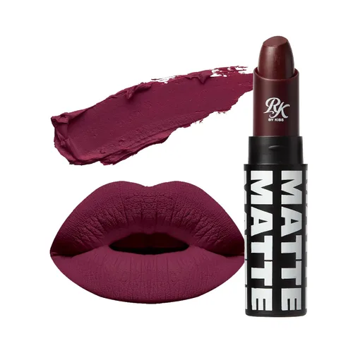 Vista 12 de Lápiz labial mate, besos de rubí, color fantasía (Aphrodite)