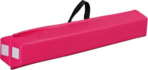 Vista 6 de Viga de Equilibrio Plegable de 6 y 9 Pies, Viga de Gimnasia de Suelo con Base Antideslizante para Niños y Adultos, Hogar, Gimnasio, Club, Escuela