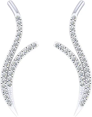 Vista 2 de Dazzlingrock Collection - Pendientes redondos para mujer