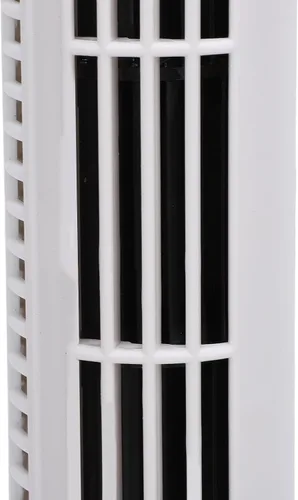Vista 8 de Bladeless Tower Fan USB Desk, 34dB Quiet (White)