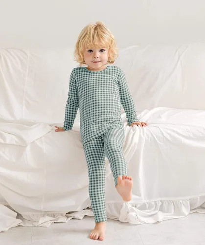 Vista 159 de AVAUMA Conjunto de pijama de algodón para bebés y niñas de 6 meses a 7 años