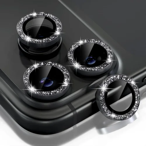Vista 14 de Choiche Compatible para iPhone 16 Pro/iPhone 16 Pro Max Protector de Lente de Cámara, Vidrio Templado 9H Protector de Pantalla de Cubierta de Cámara