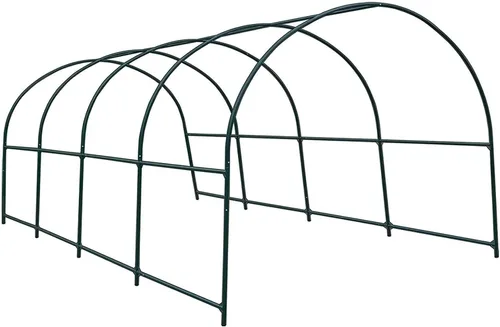 Vista 15 de Marco de arco de soporte de jardín grande de varios tamaños para plantas trepadoras, pérgola para flores/frutas/verduras