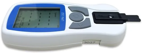 Vista 3 de Medidor de colesterol Medidor de prueba de colesterol Medidor de prueba de lípidos Kit de prueba de colesterol analizador + 5 tiras
