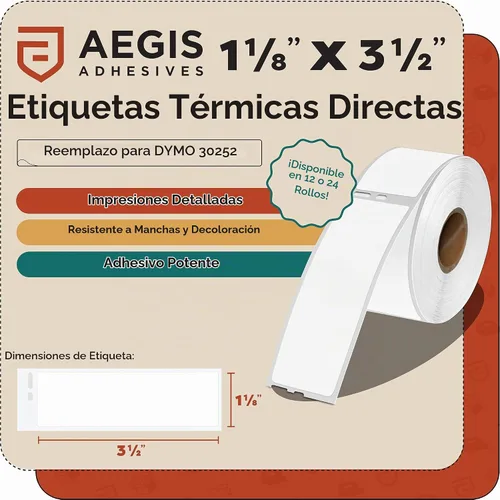 Vista 2 de Etiquetas Dymo (2)