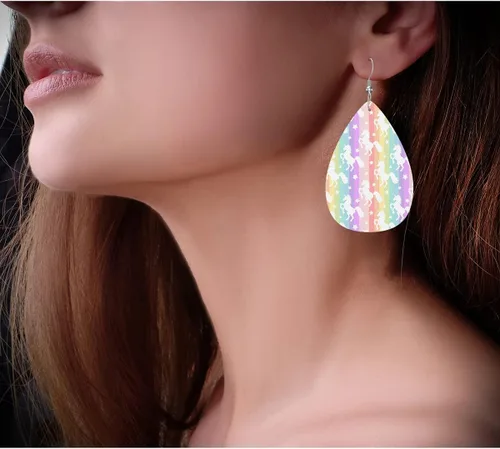 Vista 5 de Zokola Aretes de lágrima con diseño de cerezo, ramas de cerezo rosa japonés, aretes colgantes de doble cara para mujeres y niñas, aretes ligeros