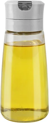 Vista 13 de Botella de salsa de soja con tapa abatible, dispensador de aceite Albaricoque