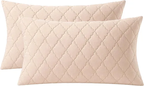 Vista 6 de Breathable Hypoallergenic Standard Size Envelope Pillow Protectors Gray