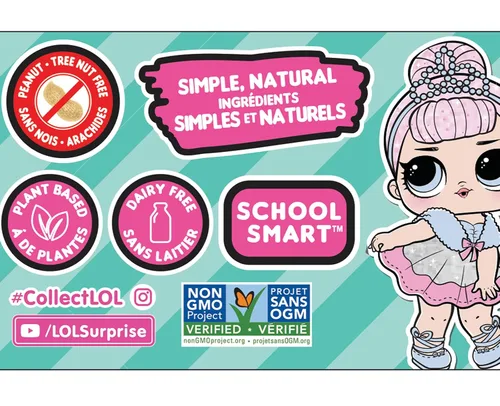 Vista 5 de Allergy Smart Galletas crujientes Sin gluten, sin nueces, sin huevo, sin soja, sin lácteos, sin OMG, Kosher Delicioso aperitivo escolar a base