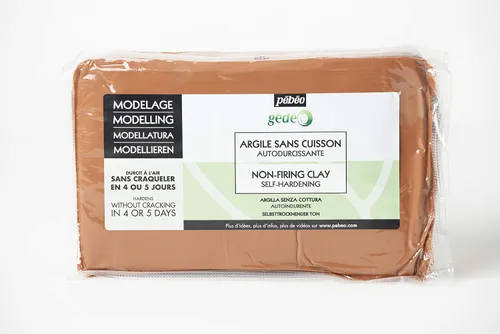 Vista 2 de PEBEO 766352 GÉDÉO Arcilla para modelar anticombustión 3.3 lbs LOAF Negro, 3.3 lbs, 52.91 oz