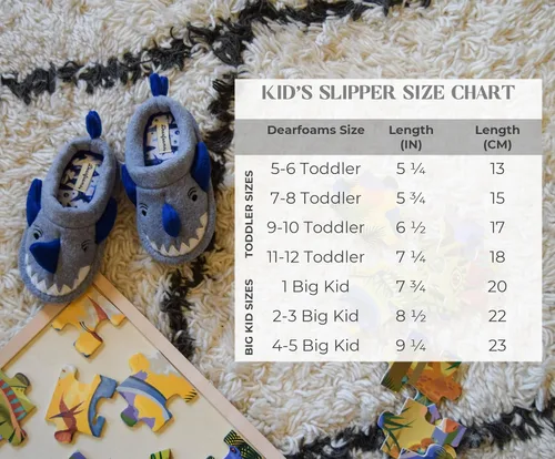 Vista 4 de Dearfoams Pantuflas lavables unisex para niños y niños pequeños