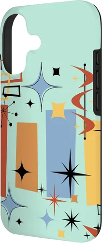 Vista 2 de Retro Mid Century Modern MCM Vibe Aesthetic Kitsch Art Case for iPhone 17