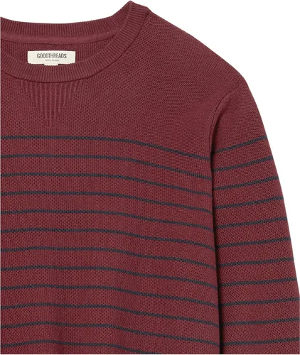 Vista 5 de Goodthreads - Suéter de algodón suave con cuello redondo para hombre (marca de Tienda)