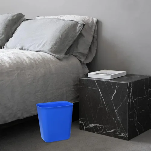 Vista 3 de Nipogear Basurero eficiente de 3 galones, se adapta debajo del escritorio, cocina, hogar, oficina (azul, 3 galones)