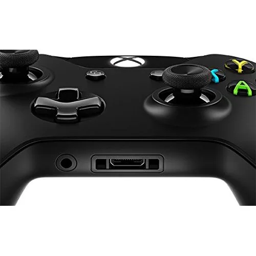 Vista 3 de Control inalámbrico para Xbox One con audífonos de diadema de 18 pulgadas color negro Con certificado de reacondicionamiento