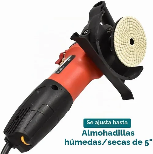 Vista 5 de Hardin WVGRIN WP800 Pulidora y amoladora de velocidad variable de 4 pulgadas, color negro