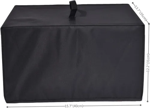 Vista 4 de Cubierta para freidora, resistente al calor, resistente al calor, compatible con T-fal 3.5L filtración de aceite FR702D51 freidora de acero Negro