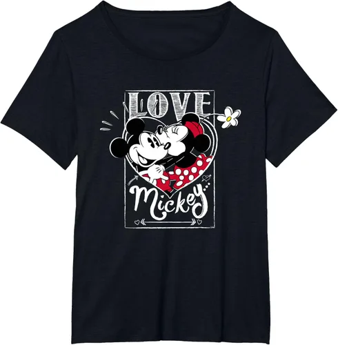 Vista 65 de Disney Mickey & Minnie Mouse Love Mickey - Camiseta para el día de San Valentín