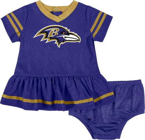Vista 15 de Gerber NFL - Vestido y funda para pañales para bebé y niña