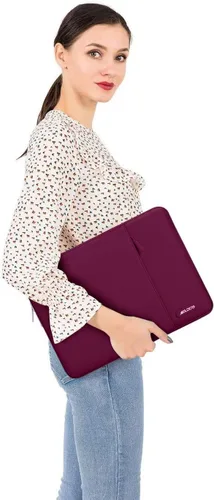 Vista 9 de MOSISO Funda compatible con MacBook Air de 13 pulgadas versión 2022-2018 A2337 M1 A2179 A1932, carcasa rígida de plástico, funda vertical, cubierta